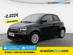 Negro Usado 2022 Fiat 500e Icon Utilitario | 13.700 € (Precio justo)