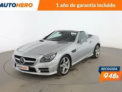 Gris Usado 2015 Mercedes SLK250 Descapotable | 25.399 €