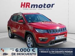 Rojo Usado 2018 Jeep Compass Longitude SUV | 16.290 € (Precio justo)