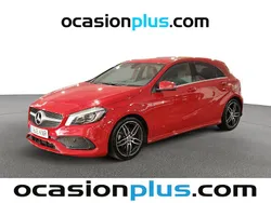 Rojo Usado 2018 Mercedes A200 AMG Utilitario | 17.719 € (Buen precio)