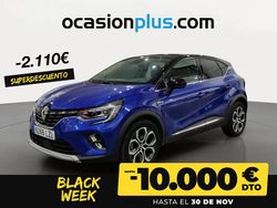 Azul Usado 2022 Renault Captur Techno SUV | 18.990 € (Precio justo)