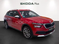 Rojo Usado 2021 Skoda Kamiq SUV | 18.290 € (Precio justo)