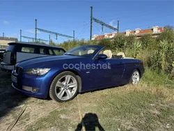 Azul Usado 2008 BMW 335 Cabriolet Sport Line Descapotable | 17.400 € (Buen precio)