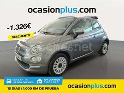 Gris / plata Usado 2022 Fiat 500C Dolcevita Descapotable | 14.590 € (Precio justo)