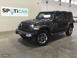Gris Usado 2020 Jeep Wrangler Sahara SUV | 51.900 € (Precio justo)