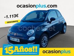 Azul Usado 2022 Fiat 500C Dolcevita Descapotable | 12.250 € (Un poco caro)