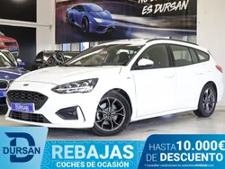 Blanco Usado 2019 Ford Focus ST-Line Familiar | 17.990 € (Un poco caro)