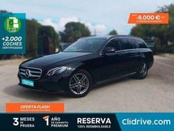 Negro Usado 2018 Mercedes E300 Familiar | 20.190 €
