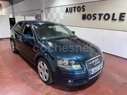 Azul Usado 2007 Audi A3 Ambition Berlina | 5995 € (Precio justo)