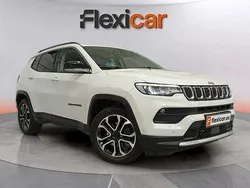Blanco Usado 2021 Jeep Compass Limited SUV | 19.690 € (Precio justo)