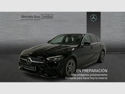 Pintura unicolor negra Usado 2022 Mercedes C200 AMG line Berlina | 36.290 € (Un poco caro)