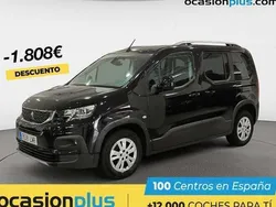 Negro Usado 2021 Peugeot Rifter Allure Monovolumen | 17.900 € (Precio justo)