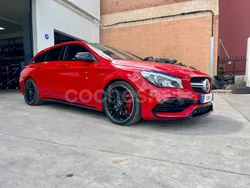 Rojo Usado 2017 Mercedes CLA45 AMG Shooting Brake Familiar | 31.900 € (Buen precio)
