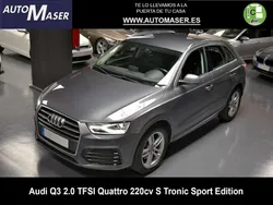 Gris Usado 2018 Audi Q3 Sport SUV | 25.000 € (Super precio)