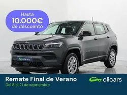 Gris / plata Usado 2024 Jeep Compass Longitude SUV | 27.990 € (Precio justo)