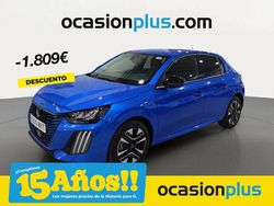 Azul Usado 2025 Peugeot 208 Allure Utilitario | 19.900 € (Precio justo)
