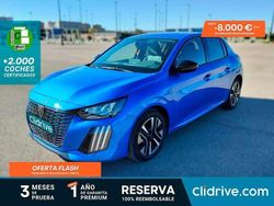 Azul Usado 2024 Peugeot 208 Allure Utilitario | 14.590 € (Precio justo)