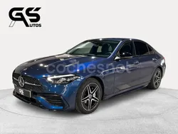 Azul Usado 2022 Mercedes C200 Berlina | 34.900 € (Precio justo)