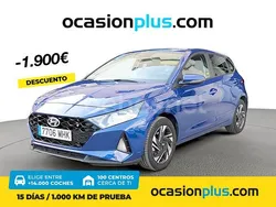 Azul Usado 2023 Hyundai i20 Berlina | 20.700 € (Precio justo)