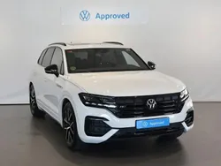 Blanco Usado 2021 VW Touareg R-line SUV | 46.990 € (Precio justo)