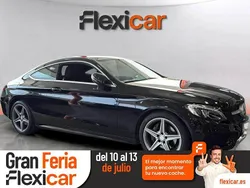Negro Usado 2015 Mercedes C220 AMG line Coupe | 25.990 € (Precio justo)