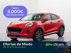 Rojo Usado 2021 Ford Puma Gen-E Titanium SUV | 14.490 € (Precio justo)