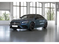 Denim blue metallic paint Usado 2020 Mercedes CLA250 AMG line Berlina | 38.900 € (Precio justo)