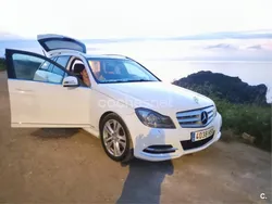 Blanco Usado 2013 Mercedes C200 Avantgarde Familiar | 6980 € (Precio justo)