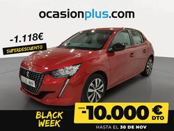 Rojo Usado 2023 Peugeot 208 Active Utilitario | 12.300 € (Precio justo)