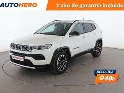 Blanco Usado 2022 Jeep Compass Limited SUV | 21.499 € (Precio justo)