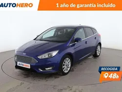 Azul Usado 2015 Ford Focus Titanium Berlina | 11.099 € (Precio justo)