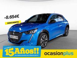 Azul Usado 2020 Peugeot e-208 Allure Utilitario | 18.200 € (Caro)