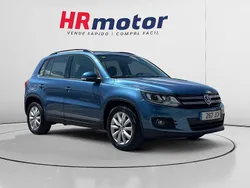 Azul Usado 2015 VW Tiguan SUV | 14.690 € (Precio justo)
