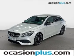 Gris plata Usado 2019 Mercedes CLA200 Shooting Brake AMG Familiar | 21.719 € (Super precio)