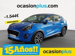 Azul Usado 2022 Ford Puma Gen-E Titanium SUV | 16.990 € (Un poco caro)