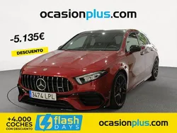 Rojo Usado 2021 Mercedes A45 AMG AMG Berlina | 52.900 € (Buen precio)