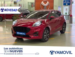 Rojo Usado 2021 Ford Puma ST-Line SUV | 17.750 € (Precio justo)