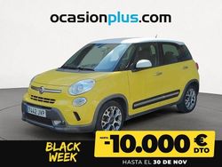 Amarillo Usado 2016 Fiat 500L Trekking Monovolumen | 9650 € (Precio justo)