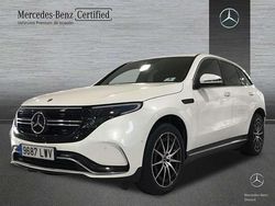 Blanco Usado 2022 Mercedes EQC400 AMG line SUV | 39.900 €