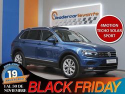 Azul Usado 2019 VW Tiguan Sportline SUV | 27.900 € (Buen precio)