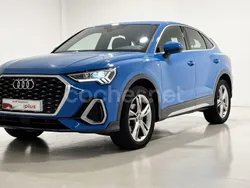 Azul Usado 2021 Audi Q3 Sportback S-Line SUV | 35.900 € (Precio justo)