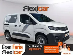 Blanco Usado 2021 Peugeot Partner Premium Monovolumen | 12.990 € (Precio justo)