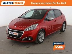 Rojo Usado 2019 Peugeot 208 Signature Sky Utilitario | 9099 € (Buen precio)