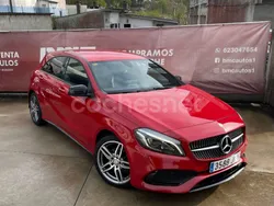 Rojo Usado 2016 Mercedes A180 AMG line Berlina | 17.900 € (Un poco caro)