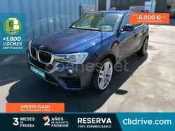 Azul Usado 2016 BMW X4 SUV | 23.390 € (Buen precio)