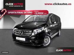 Negro Usado 2022 Mercedes Vito Van | 36.550 € (Un poco caro)