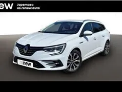 Blanco Usado 2022 Renault Mégane GrandTour Techno Familiar | 18.600 € (Precio justo)