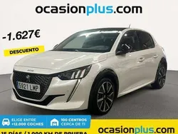 Blanco Usado 2021 Peugeot 208 GT Utilitario | 16.273 € (Un poco caro)