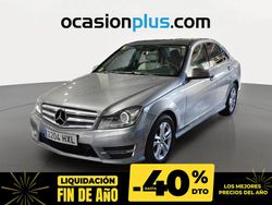Gris plata Usado 2014 Mercedes C220 Avantgarde Berlina | 15.550 € (Super precio)