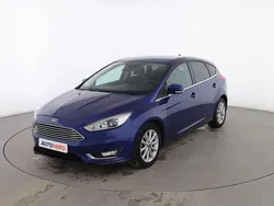 Azul Usado 2015 Ford Focus Titanium Berlina | 11.399 € (Precio justo)